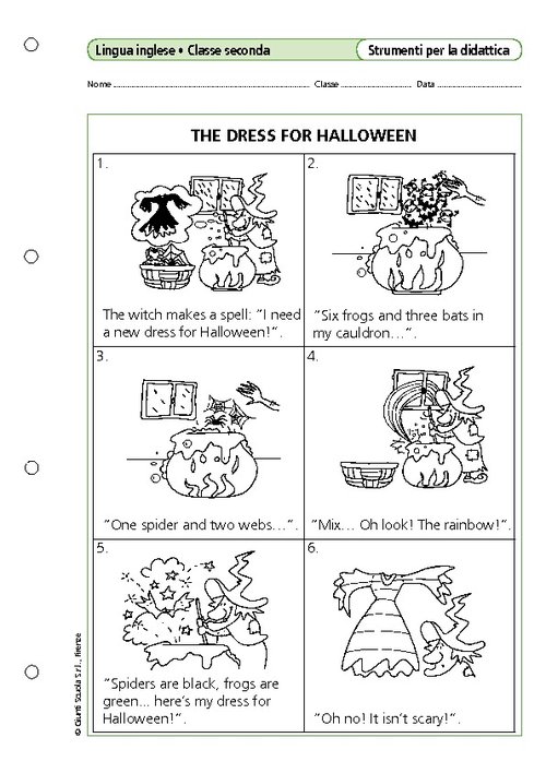 The dress for Halloween | Giunti Scuola