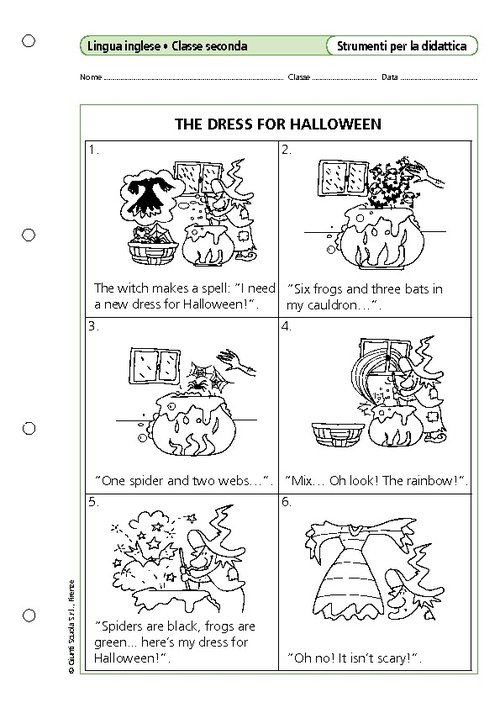 The dress for Halloween | Giunti Scuola The dress for Halloween | Giunti Scuola