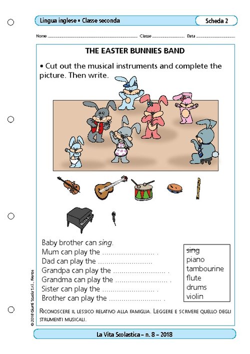 The easter bunnies band | Giunti Scuola The easter bunnies band | Giunti Scuola