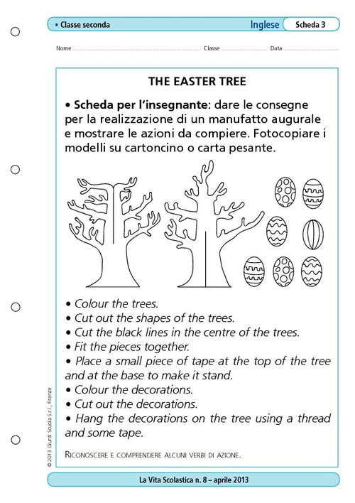 The Easter tree | Giunti Scuola The Easter tree | Giunti Scuola