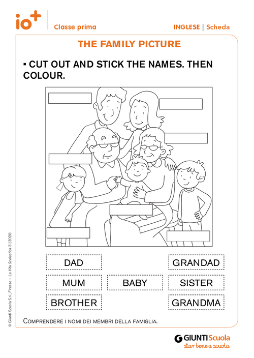 The Family Picture | Giunti Scuola The Family Picture | Giunti Scuola