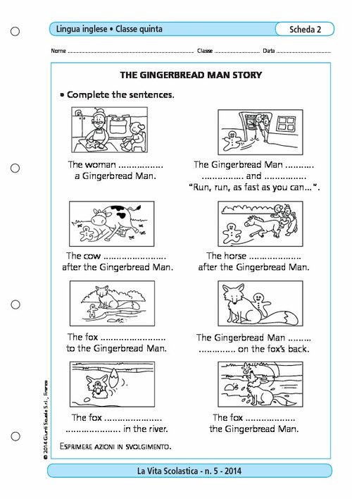 The gingerbread man story | Giunti Scuola The gingerbread man story | Giunti Scuola