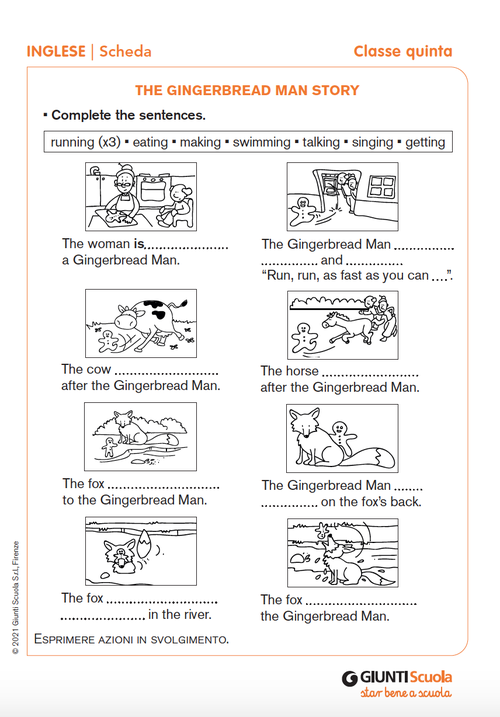 The Gingerbread Man story | Giunti Scuola The Gingerbread Man story | Giunti Scuola