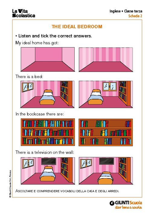 The ideal bedroom | Giunti Scuola The ideal bedroom | Giunti Scuola