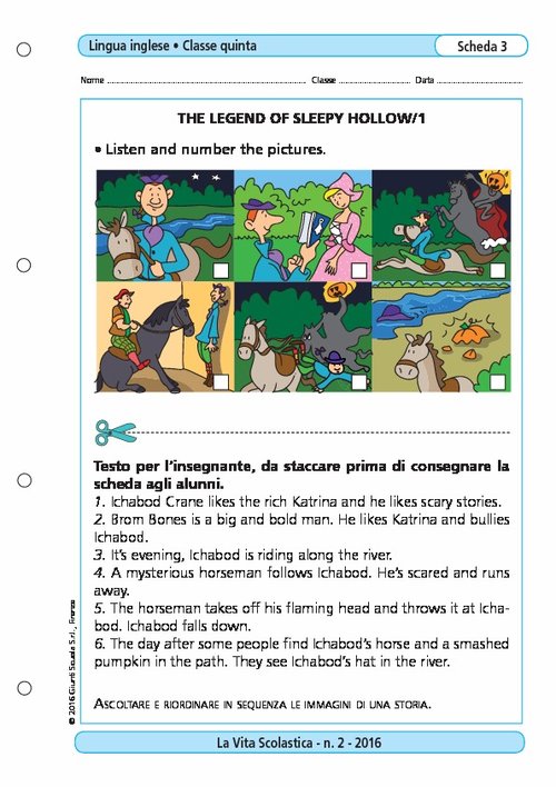 The legend of Sleepy Hollow/1 | Giunti Scuola The legend of Sleepy Hollow/1 | Giunti Scuola