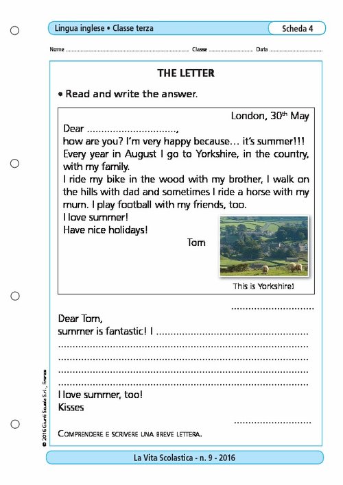 The letter | Giunti Scuola The letter | Giunti Scuola