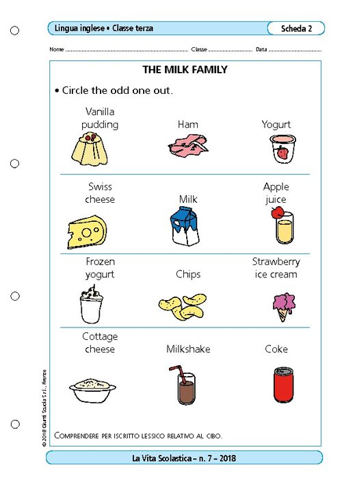 The milk family | Giunti Scuola The milk family | Giunti Scuola