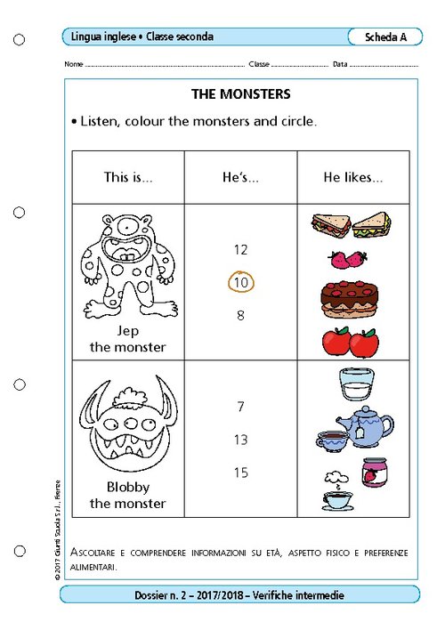 The monsters | Giunti Scuola