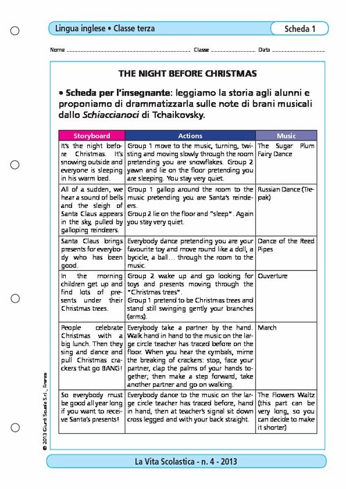 The night before Christmas | Giunti Scuola The night before Christmas | Giunti Scuola