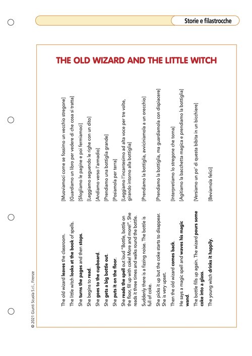 The old wizard and the little witch | Giunti Scuola