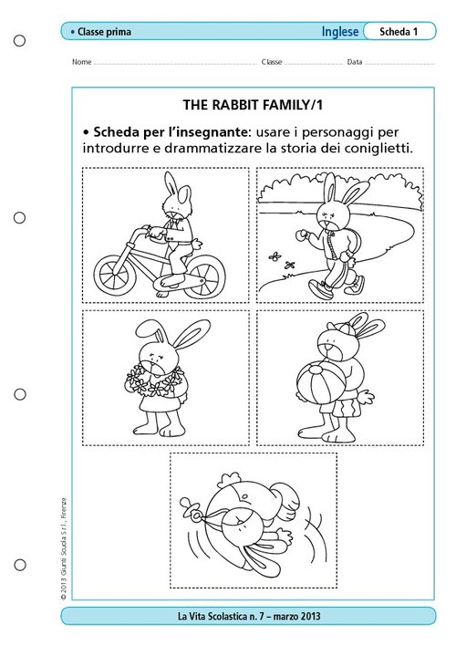 The rabbit family/1 | Giunti Scuola