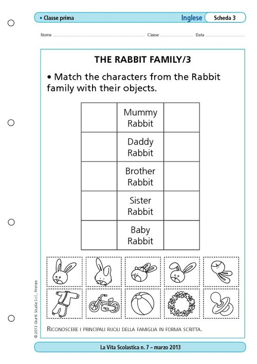 The rabbit family/3 | Giunti Scuola