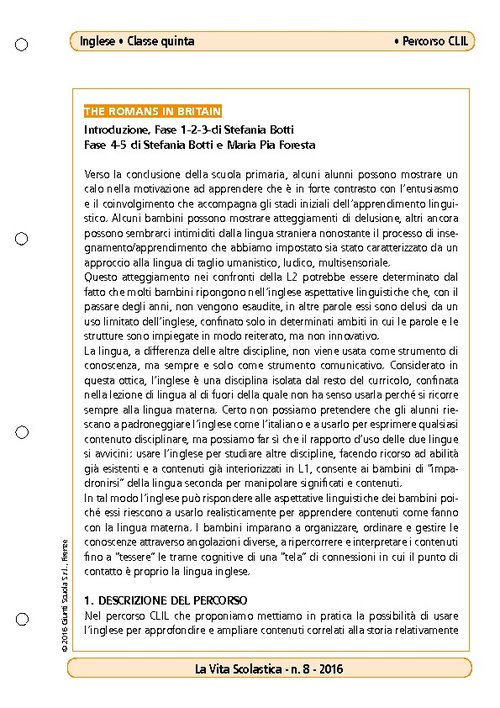 The Romans in Britain | Giunti Scuola The Romans in Britain | Giunti Scuola