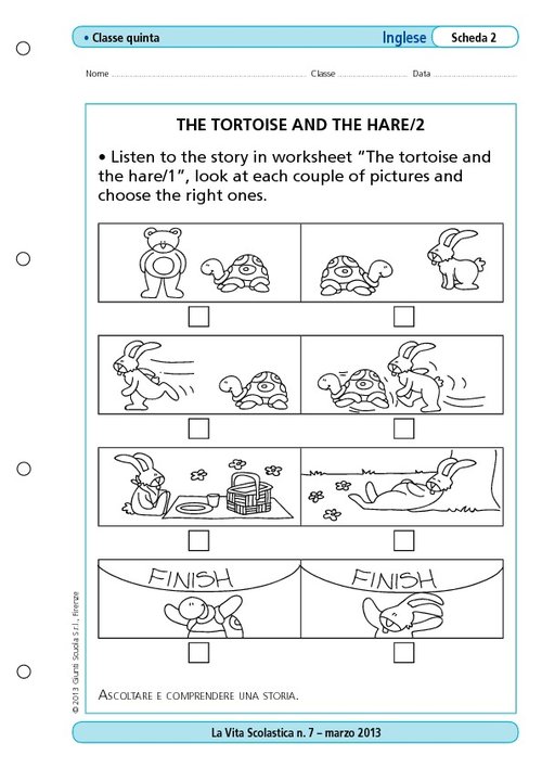 The tortoise and the hare/2 | Giunti Scuola The tortoise and the hare/2 | Giunti Scuola