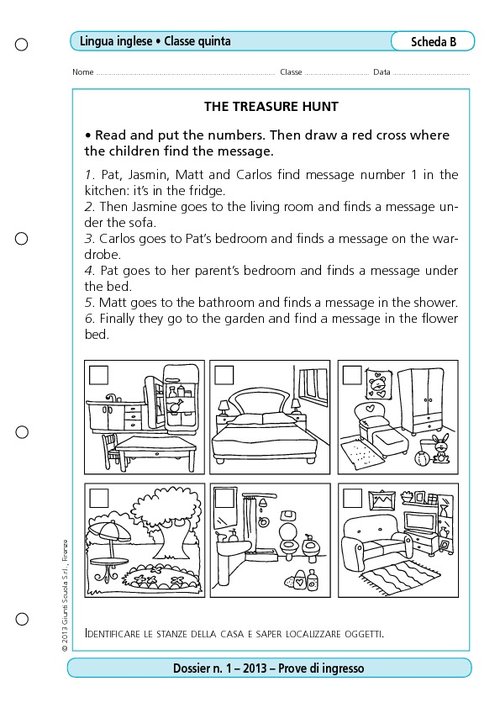The treasure hunt | Giunti Scuola The treasure hunt | Giunti Scuola