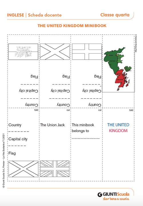 The United Kingdom minibook | Giunti Scuola The United Kingdom minibook | Giunti Scuola