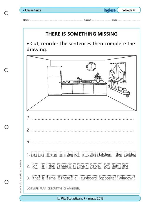 There is something missing | Giunti Scuola There is something missing | Giunti Scuola