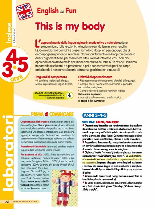 This is my body | Giunti Scuola This is my body | Giunti Scuola