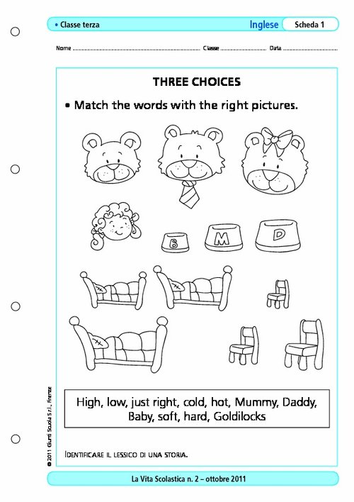 Three choices | Giunti Scuola Three choices | Giunti Scuola