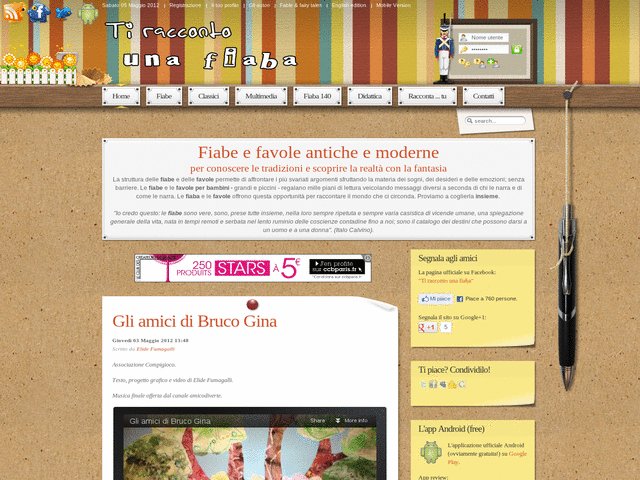 Ti racconto una fiaba, sul web | Giunti Scuola Ti racconto una fiaba, sul web | Giunti Scuola