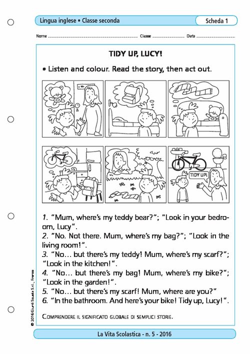 Tidy up, Lucy! | Giunti Scuola Tidy up, Lucy! | Giunti Scuola
