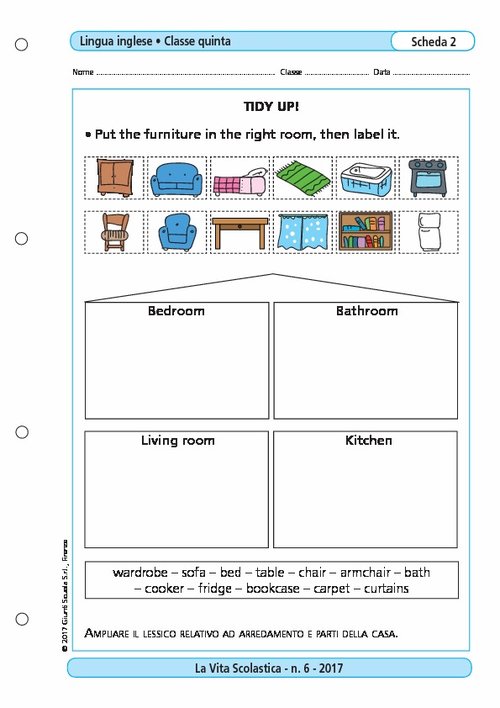 Tidy up! | Giunti Scuola Tidy up! | Giunti Scuola