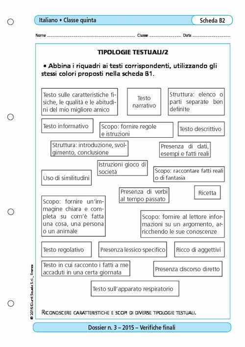 Tipologie testuali/2 | Giunti Scuola Tipologie testuali/2 | Giunti Scuola