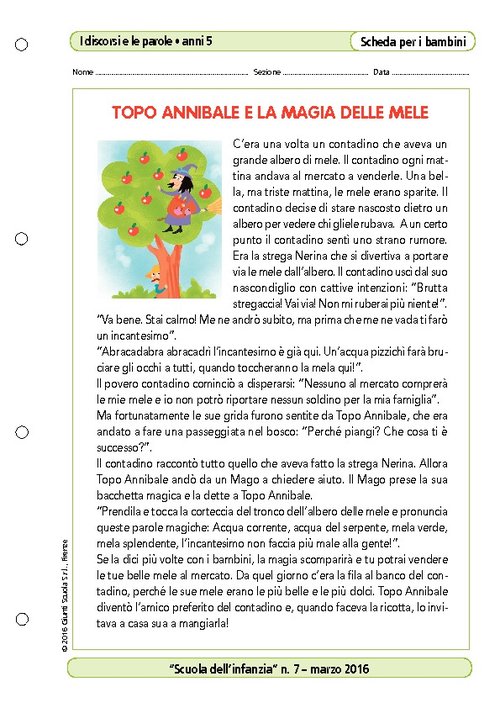 Topo Annibale e la magia delle mele | Giunti Scuola Topo Annibale e la magia delle mele | Giunti Scuola
