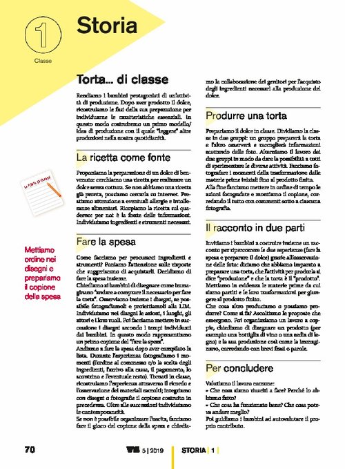Torta... di classe | Giunti Scuola Torta... di classe | Giunti Scuola