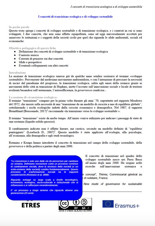 Transizione ecologica e sviluppo sostenibile | Giunti Scuola Transizione ecologica e sviluppo sostenibile | Giunti Scuola