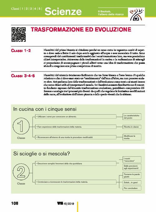 Trasformazione ed evoluzione | Giunti Scuola Trasformazione ed evoluzione | Giunti Scuola