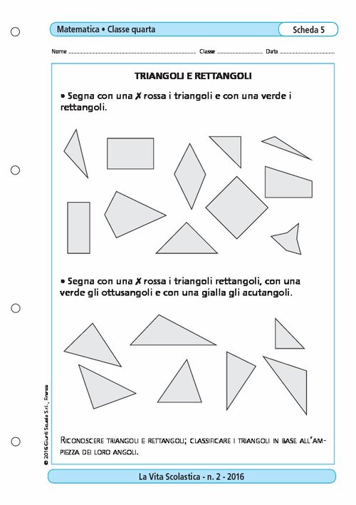 Triangoli e rettangoli | Giunti Scuola Triangoli e rettangoli | Giunti Scuola