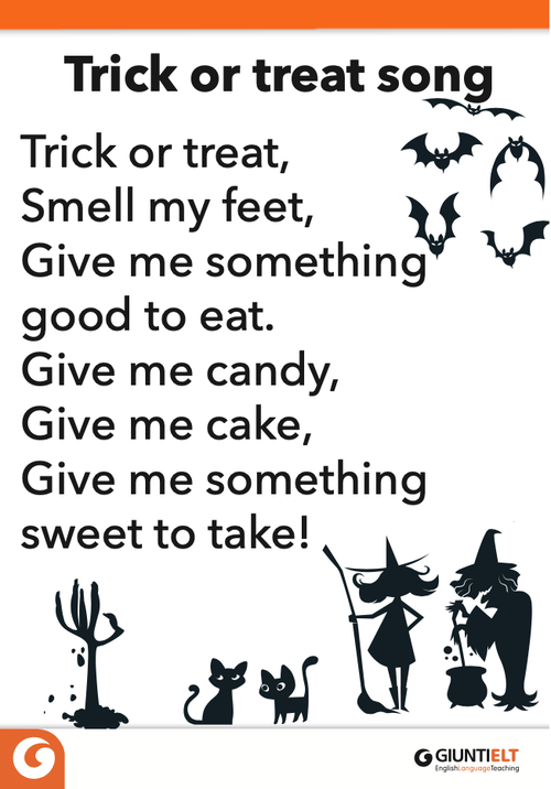 Trick or Treat Song | Giunti Scuola