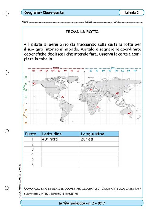 Trova la rotta | Giunti Scuola