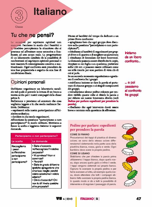 Tu che ne pensi? | Giunti Scuola Tu che ne pensi? | Giunti Scuola