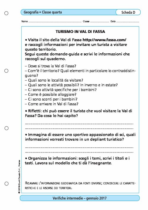 Turismo in Val di Fassa | Giunti Scuola Turismo in Val di Fassa | Giunti Scuola