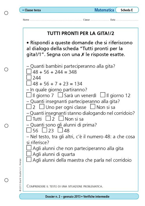 Tutti pronti per la gita!/2 | Giunti Scuola