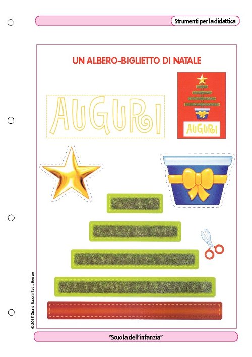 Un albero-biglietto di Natale | Giunti Scuola Un albero-biglietto di Natale | Giunti Scuola
