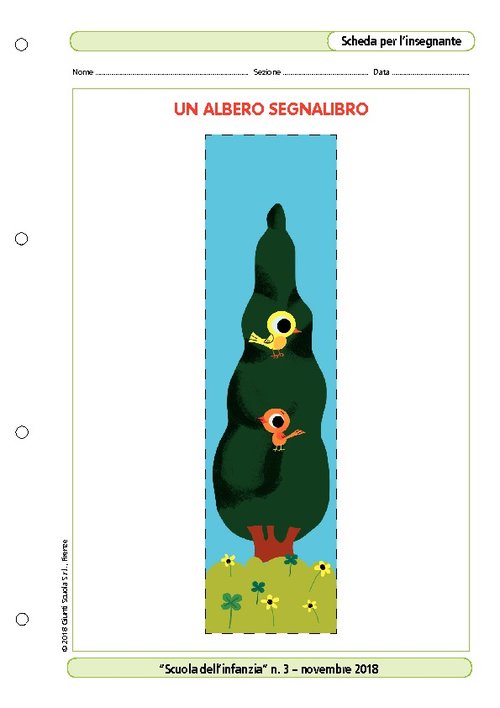 Un albero segnalibro | Giunti Scuola Un albero segnalibro | Giunti Scuola