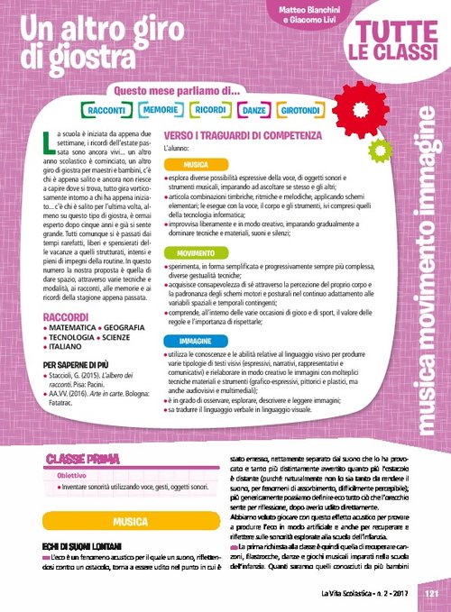 Un altro giro di giostra | Giunti Scuola Un altro giro di giostra | Giunti Scuola
