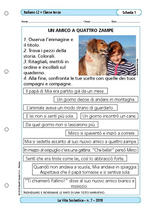 Un amico a quattro zampe | Giunti Scuola Un amico a quattro zampe | Giunti Scuola