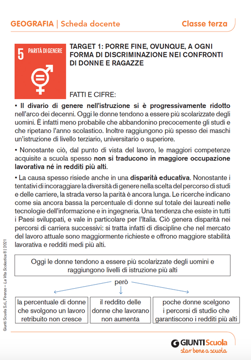 Un aspetto della disuguaglianza | Giunti Scuola Un aspetto della disuguaglianza | Giunti Scuola