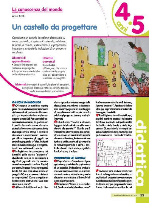 Un castello da progettare | Giunti Scuola Un castello da progettare | Giunti Scuola