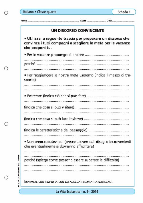 Un discorso convincente | Giunti Scuola Un discorso convincente | Giunti Scuola
