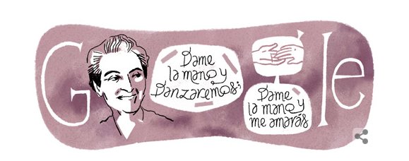 Un doodle per l'insegnante e poetessa Gabriela Mistral | Giunti Scuola Un doodle per l'insegnante e poetessa Gabriela Mistral | Giunti Scuola