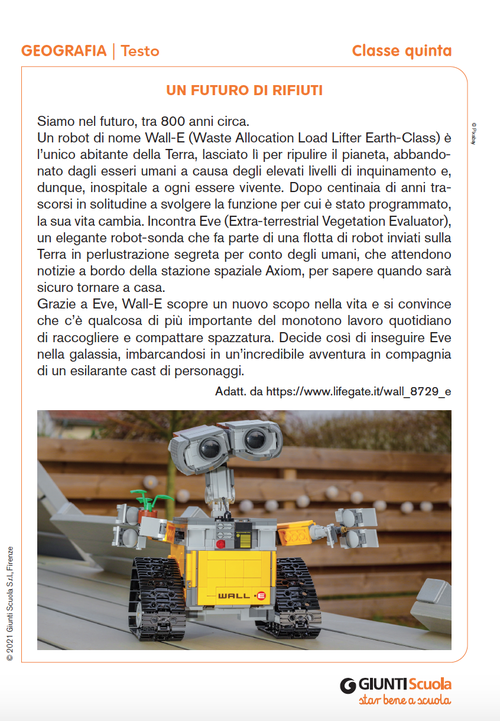 Un futuro di rifiuti | Giunti Scuola Un futuro di rifiuti | Giunti Scuola