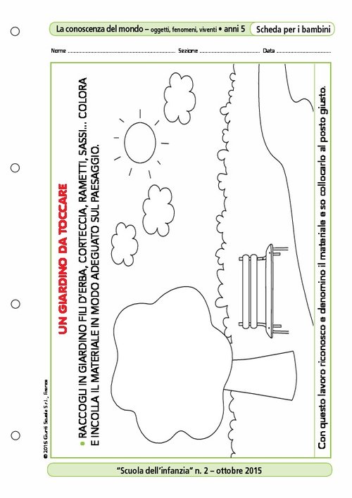 Un giardino da toccare | Giunti Scuola Un giardino da toccare | Giunti Scuola