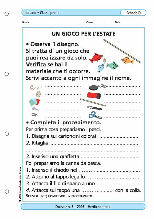 Un gioco per l'estate | Giunti Scuola Un gioco per l'estate | Giunti Scuola