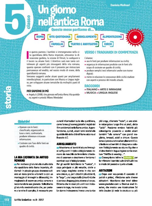 Un giorno nell'antica Roma | Giunti Scuola Un giorno nell'antica Roma | Giunti Scuola