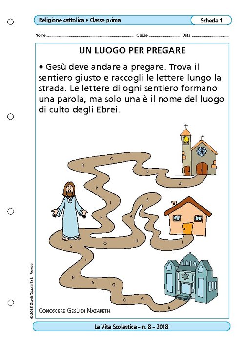 Un luogo per pregare | Giunti Scuola Un luogo per pregare | Giunti Scuola